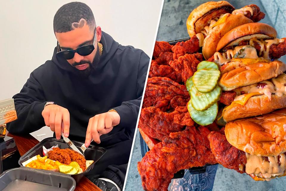 Drake's hot chicken concept with Dave’s Hot Chicken