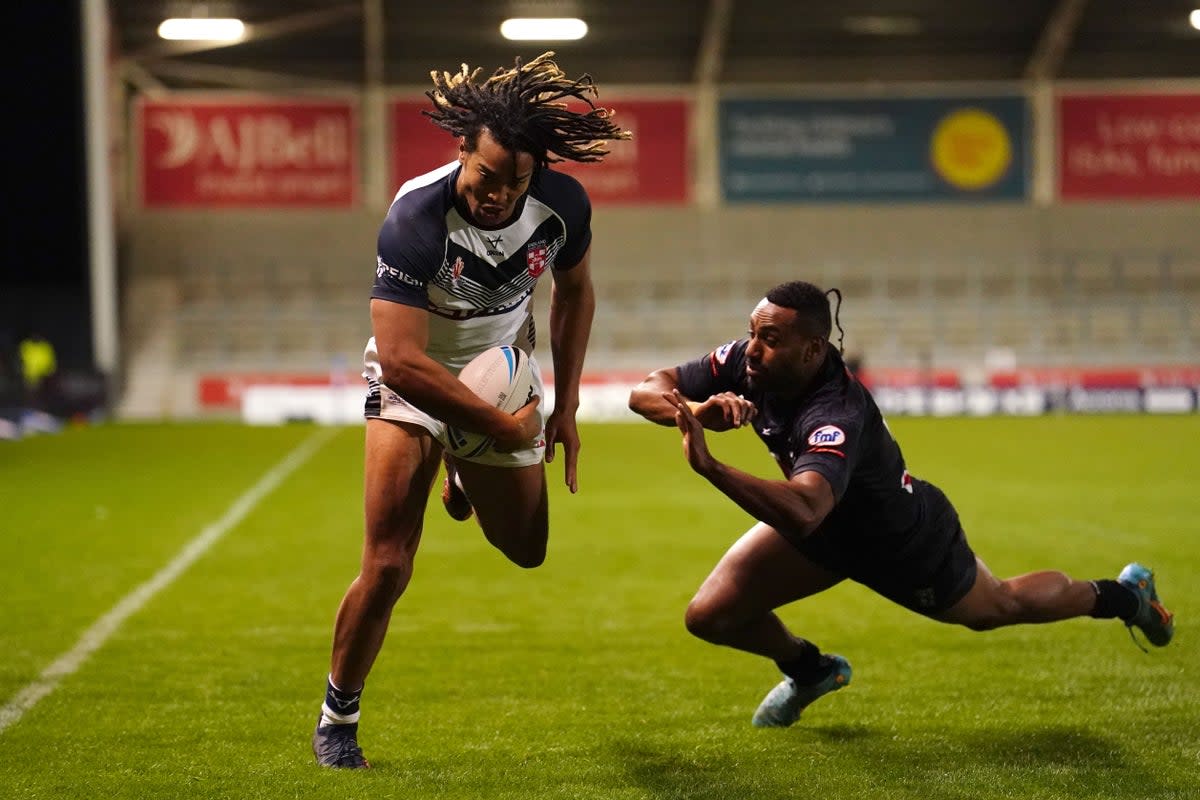 Dom Young stood out in England’s win over Fiji (Martin Rickett/PA) (PA Wire)