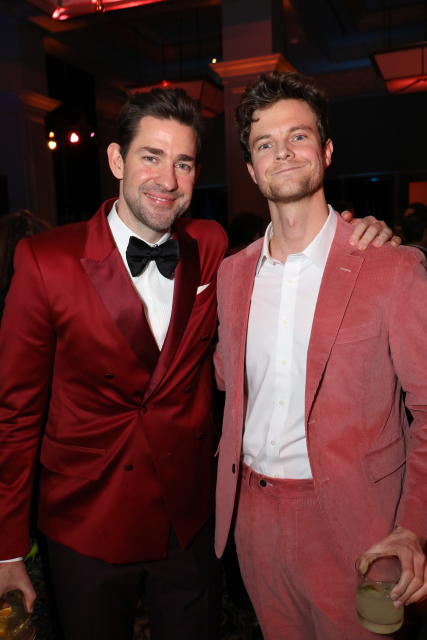 John Krasinski and Jack Quaid