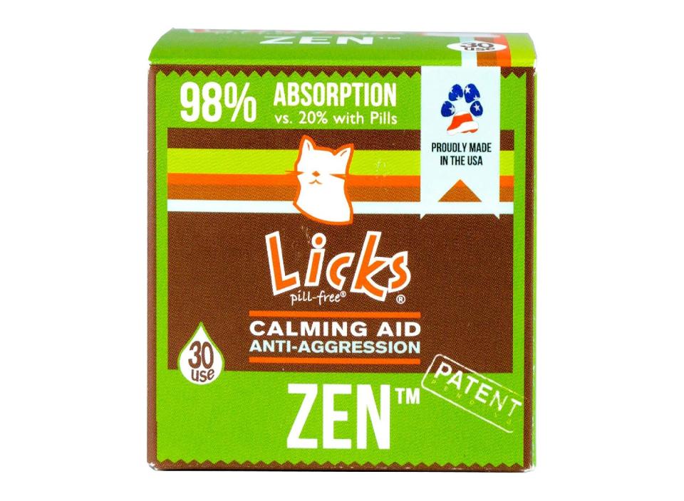 Keep your frisky felines calm in high-stress situations with these anxiety-relieving liquipaks. (Source: Amazon)