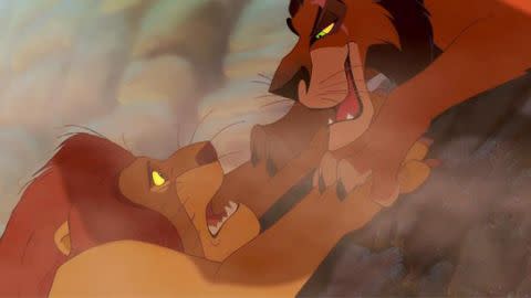 The most moving death scene on film has been revealed...and it's in children's movie <i>The Lion King</i>. Photo: Walt Disney Pictures