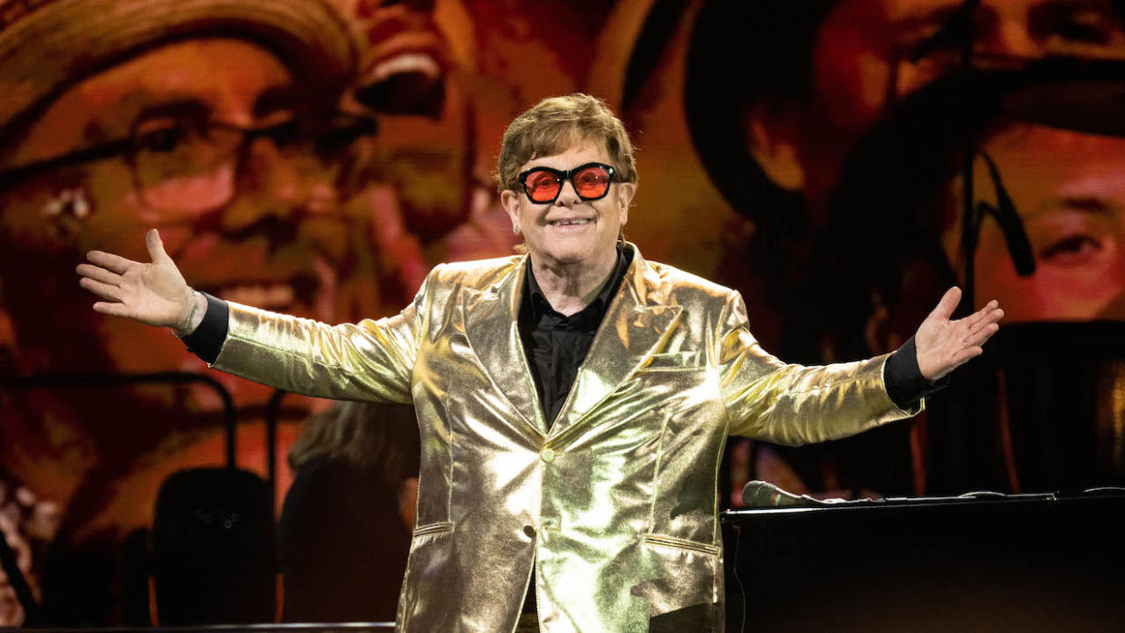  Elton John at Glastonbury, 2023 