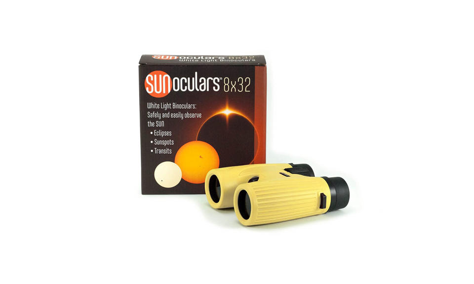 Special sun binoculars