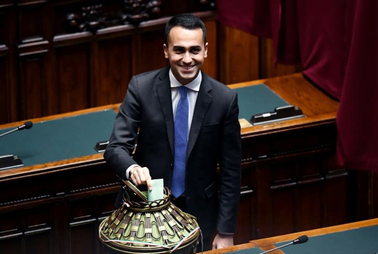 Five Star Mouvement leader Di Maio says there should be fresh elections if the latest attempt at forming a government fails