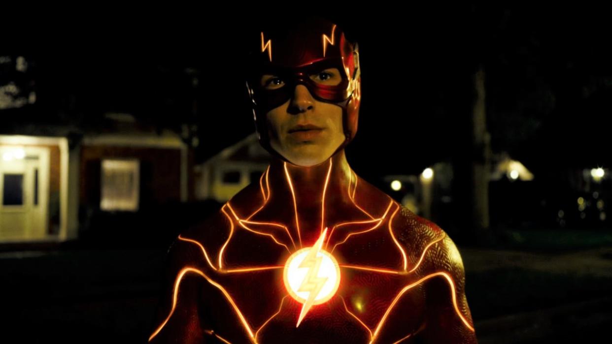  Ezra Miller in The Flash. 