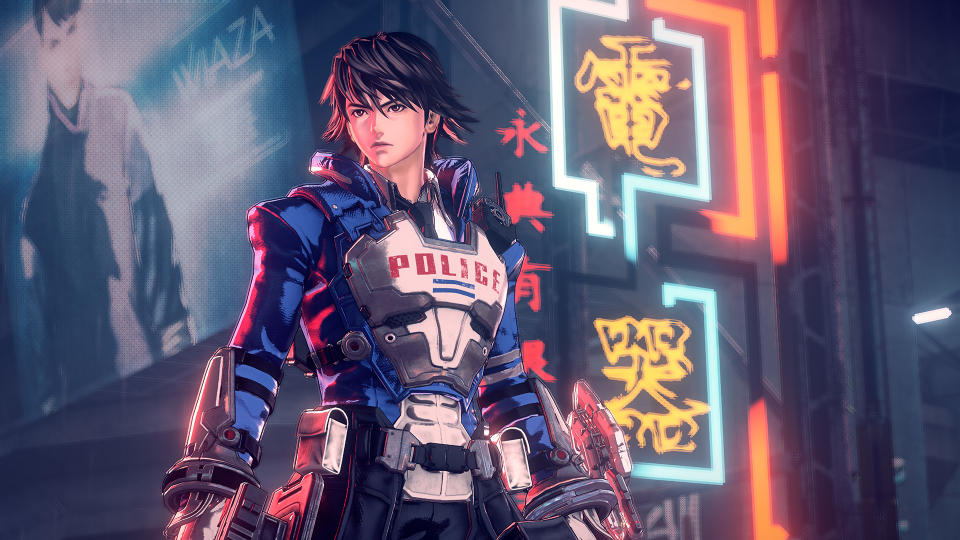 Astral Chain, police