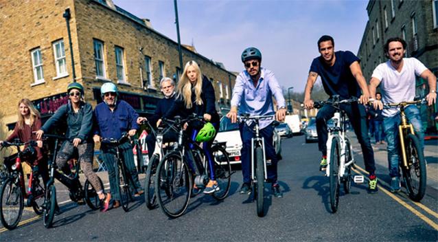 Ben Jaconelli (third from right). Photo: Fully Charged