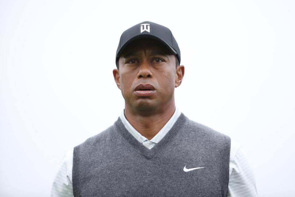 Tiger Woods will once again look to battle against back pain as he bids to make the cut after a horrible first round at The Open.The 15-time major champion, who stunned the world with his fifth Masters victory at Augusta in April, looked uncomfortable throughout his first round of 78 at Royal Portrush.Woods, 43, insisted that he would not withdraw ahead of his second round as he began the day 12 shots back from the overnight leader.Follow Tiger’s progress at Royal Portrush here… Tiger Woods | +6HOLE 1 2 3 4 5 6 7 8 9 PAR 4 5 3 4 4 3 5 4 4 SCORE 3 5 3 4 4 2 6 4 4 Out: 35 10 11 12 13 14 15 16 17 18 PAR 4 4 5 3 4 4 3 4 4 SCORE 3 3 5 3 4 4 3 5 5 In: 35 Total: 70 R1: 78 R2: 70 Live tracking