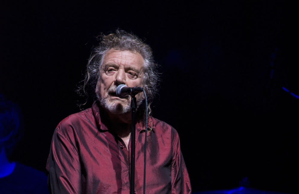 Robert Plant admits writing lyrics these days is challenging credit:Bang Showbiz