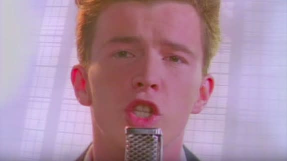 You're not being rickrolled: Rick Astley just hit number one in