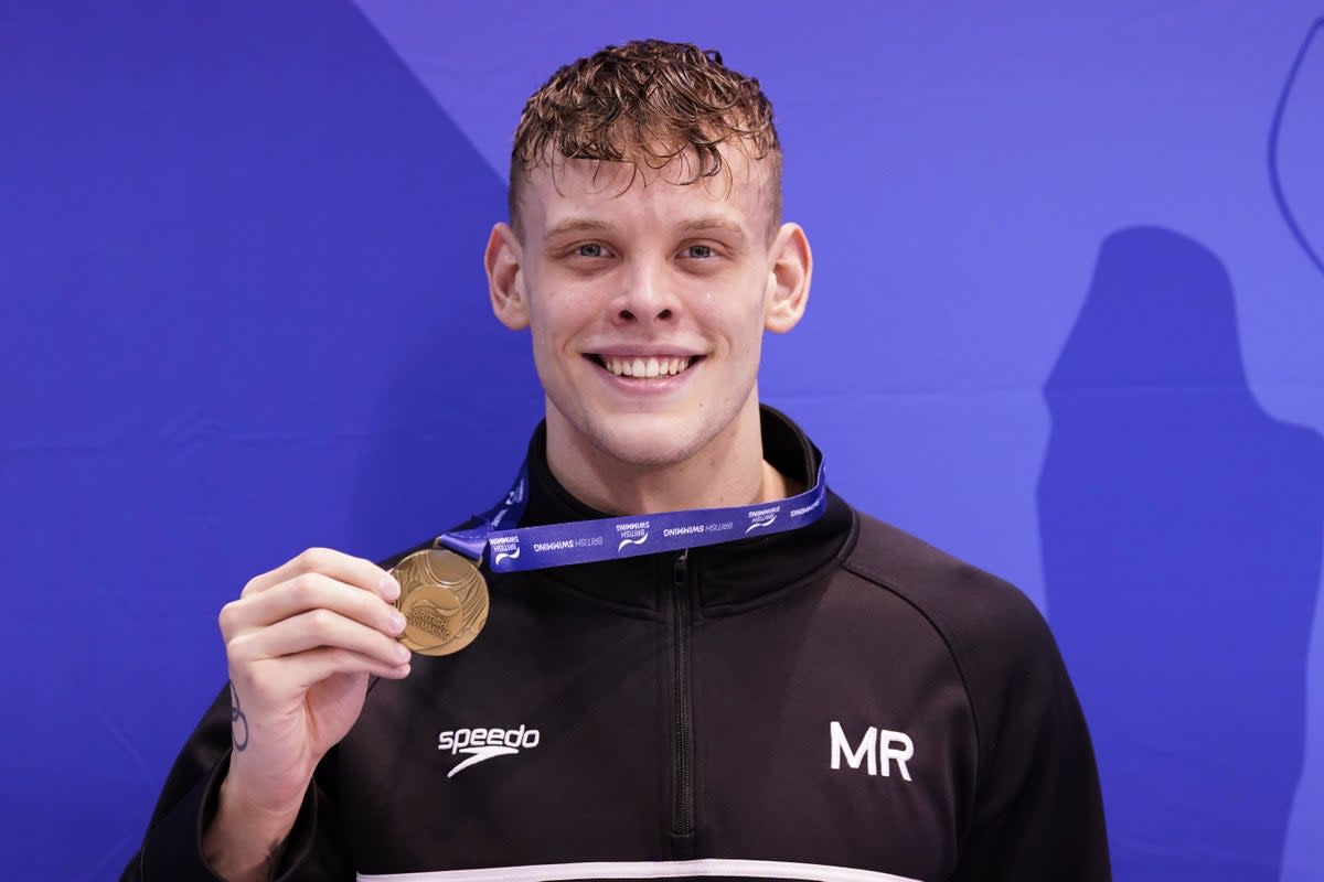 Matthew Richards came out on top of a stacked field in the men’s 200m freestyle final (Danny Lawson/PA) (PA Wire)