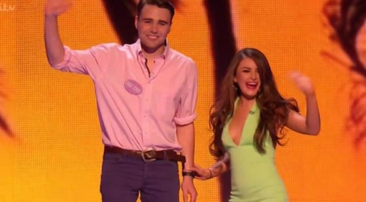 Charlie nabbed himself a date on Take Me Out.