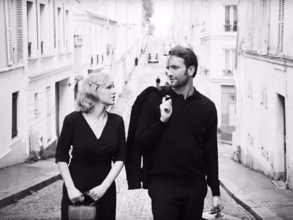 Joanna Kulig and Tomasz Kot in Cold War, 2018.