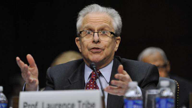 Harvard law professor Laurence Tribe at a 2013 congressional hearing