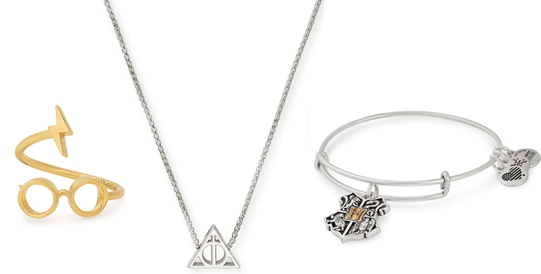 Select pieces from Alex and Ani's new <a href="https://www.alexandani.com/collections/collaborations/collection-group/harry-potter.html" target="_blank">Harry Potter collection</a>.&nbsp; (Photo: <a href="https://www.alexandani.com/collections/collaborations/collection-group/harry-potter.html" target="_blank">Alex and Ani</a>)