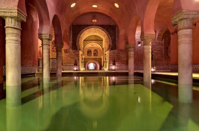 3. Arabian baths experience at Hammam Al Ándalus, Granada, Spain
