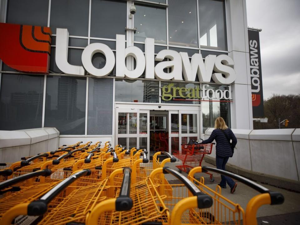  A Loblaw grocery store in Toronto.