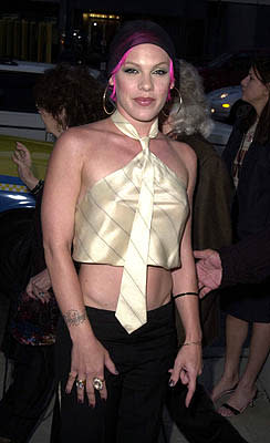 Pink at the Beverly Hills premiere of 20th Century Fox's Moulin Rouge