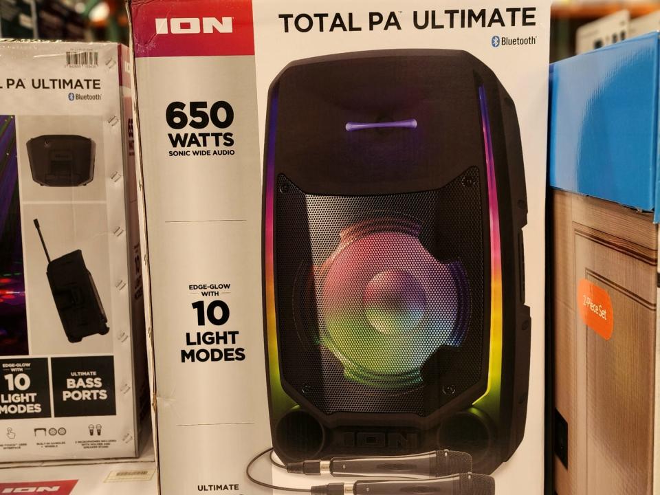 Ion Total PA Ultimate speaker at Costco