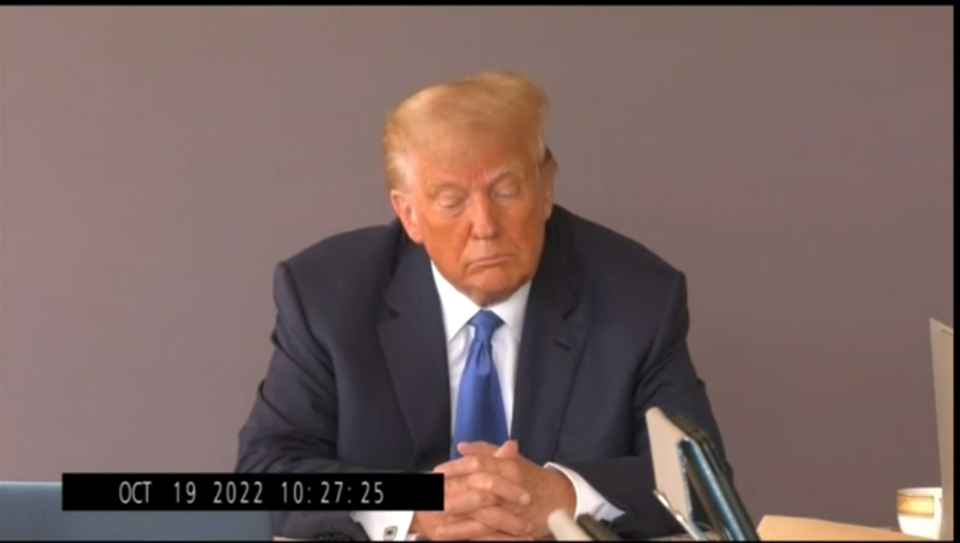 La vidéo d’une déposition de Donald Trump a été rendue publique ce vendredi 5 mai. 