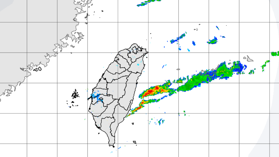 鋒面將帶來局部短暫陣雨。（圖／中央氣象局）