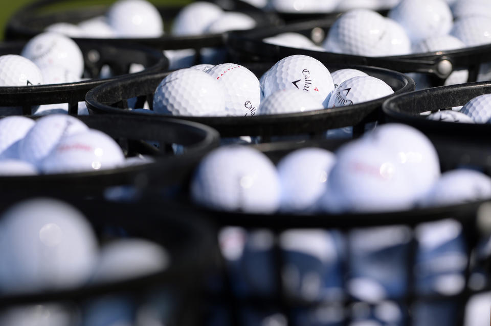 driving range golf balls