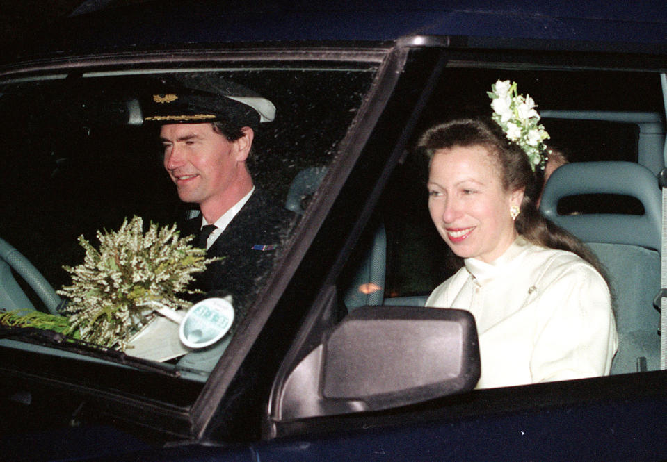 Royalty - Princess Royal and Commander Timothy Laurence Wedding - Crathie Church (Martin Keene / PA Images via Getty Images)