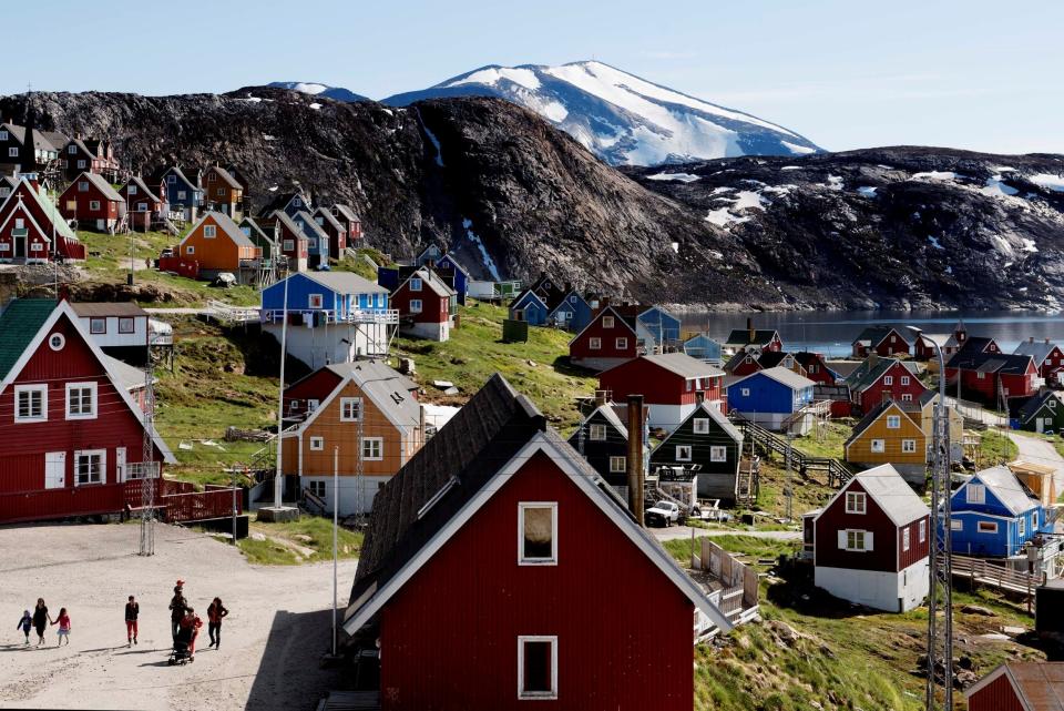 Upernavik in western Greenland (REUTERS)