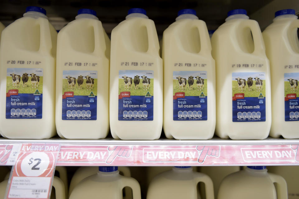 'I worked for $2.46 an hour': Farmer hits out at supermarkets over milk prices