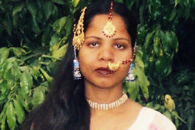 Asia Bibi (EPA)