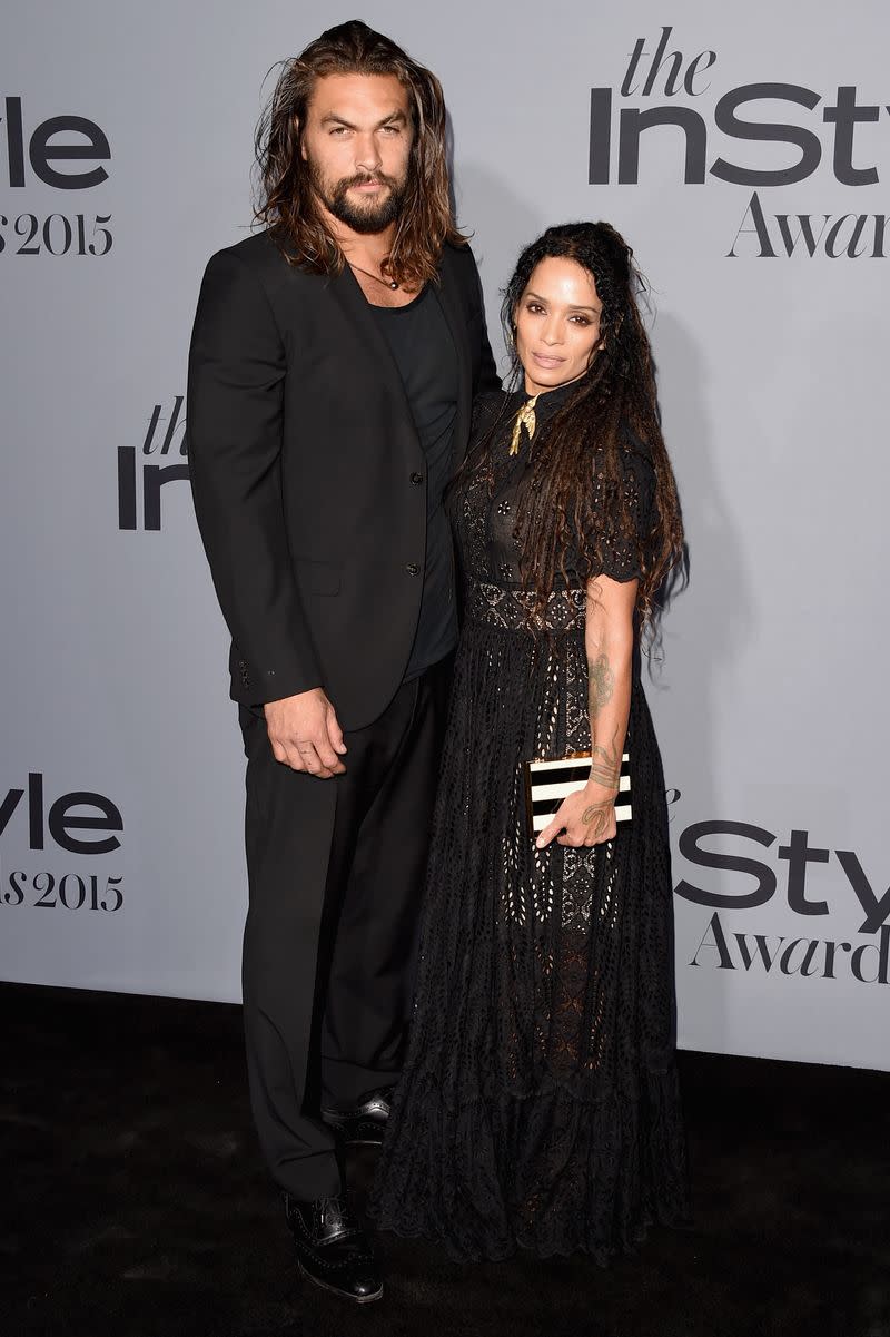 Lisa Bonet and Jason Momoa