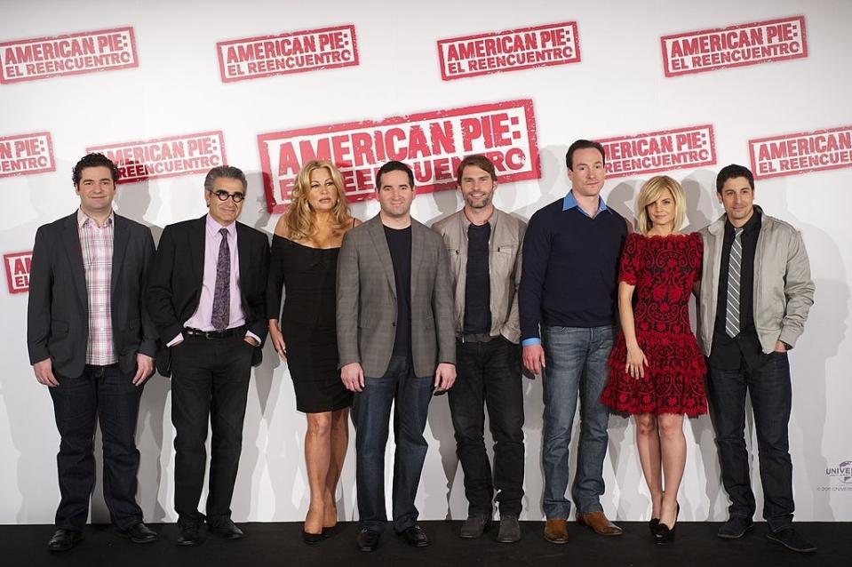 The cast of "American Reunion"