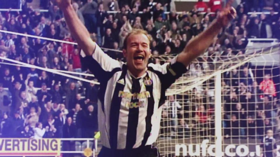 Description: In 441 Premier League appearances for Newcastle and Blackburn, Alan Shearer scored a PL record 260 goals.