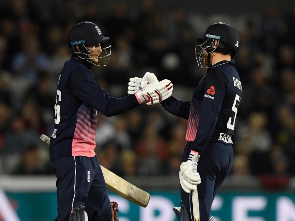 Root and Bairstow formed a fine partnership to win the first ODI (Getty)