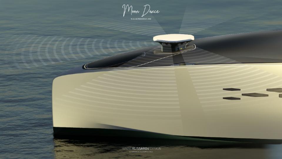 Autonomous navigation will reshape superyacht interior design. 