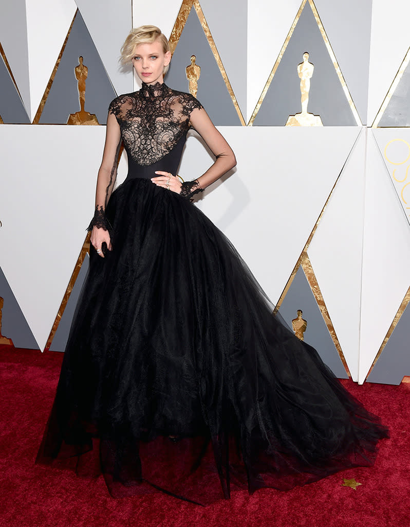 Dorith Mous attends the 88th Annual Academy Awards at the Dolby Theatre on February 28, 2016, in Hollywood, California.