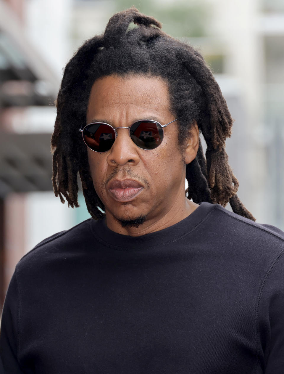 closeup of Jay-Z