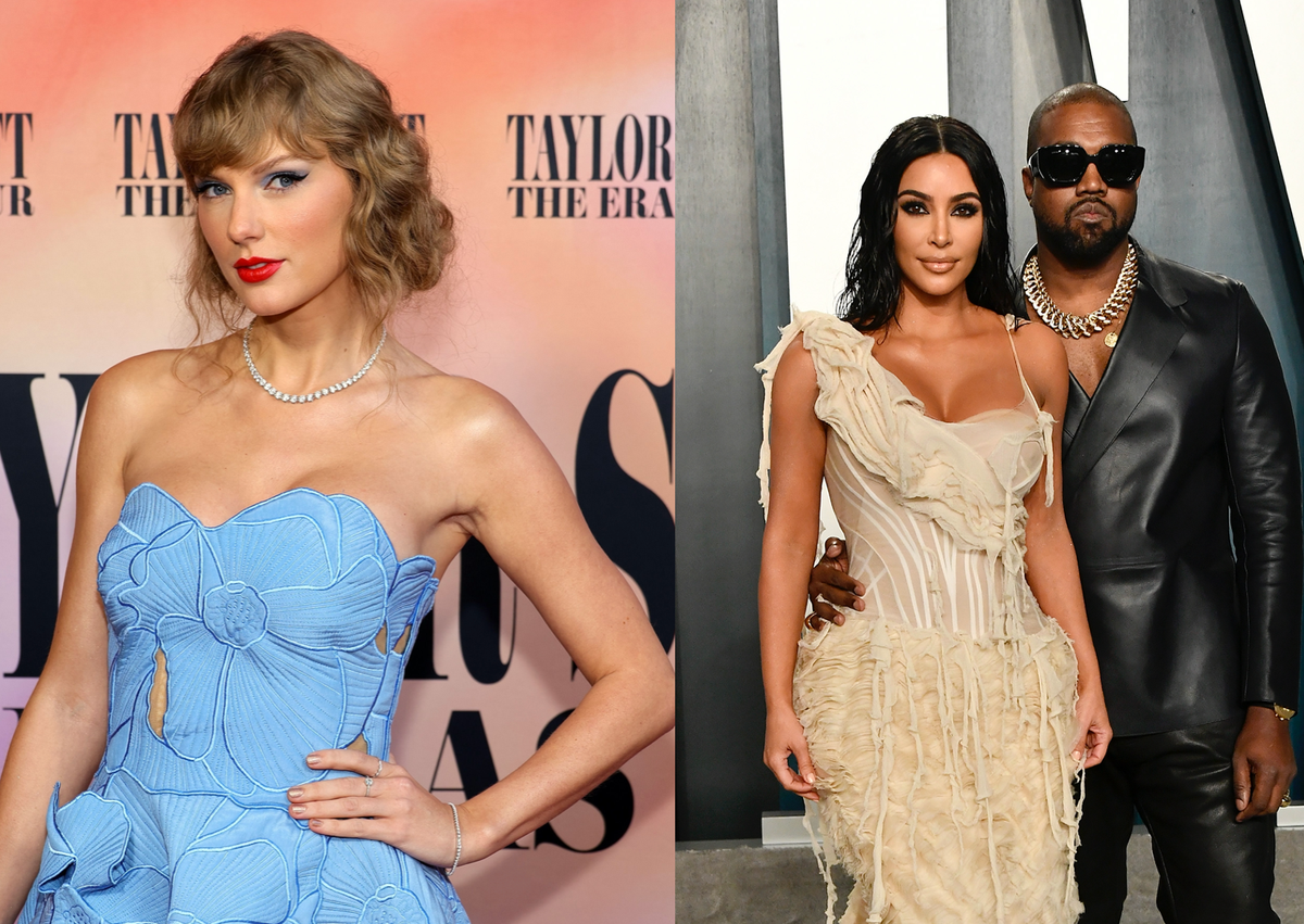 In 2016, West released his song ‘Famous’ claiming Swift had given him permission to use her name (Getty Images)