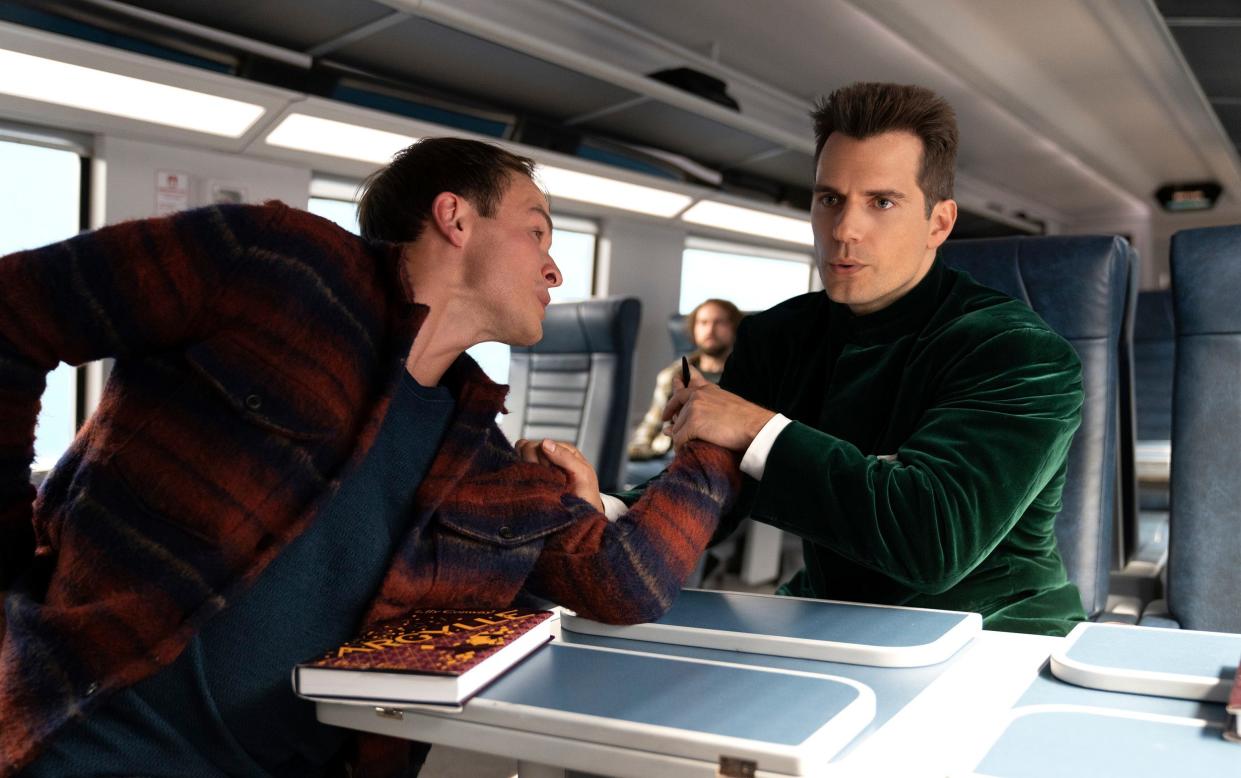 Slapstick-driven: Henry Cavill in Argylle