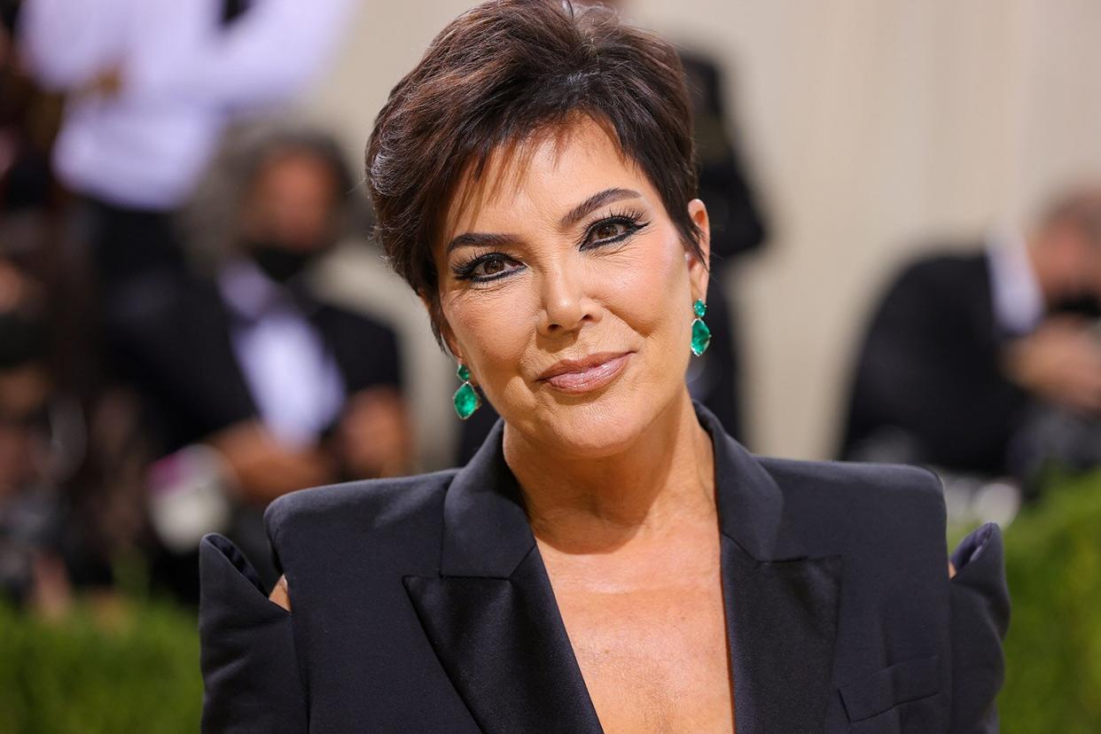 Kris Jenner attends The 2021 Met Gala