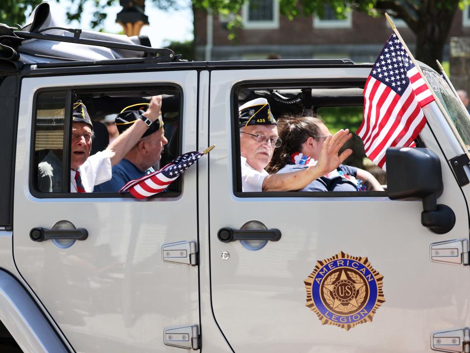 Easton Memorial Day parade on Monday, May 30, 2022.