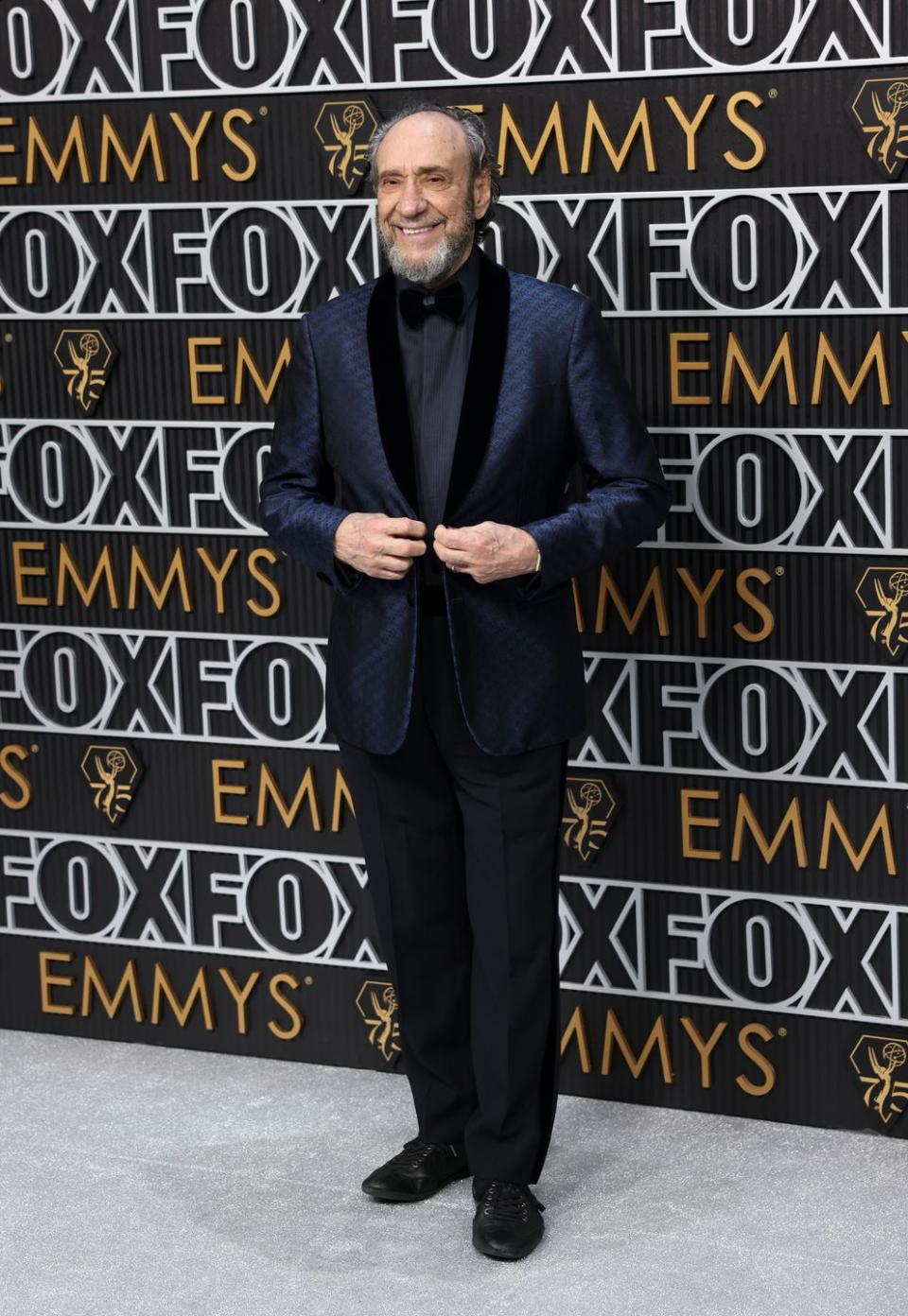 los angeles, ca january 15 f murray abraham arriving at the 75th primetime emmy awards at the peacock theater in los angeles, ca, monday, jan 15, 2024 jay l clendenin  los angeles times via getty images