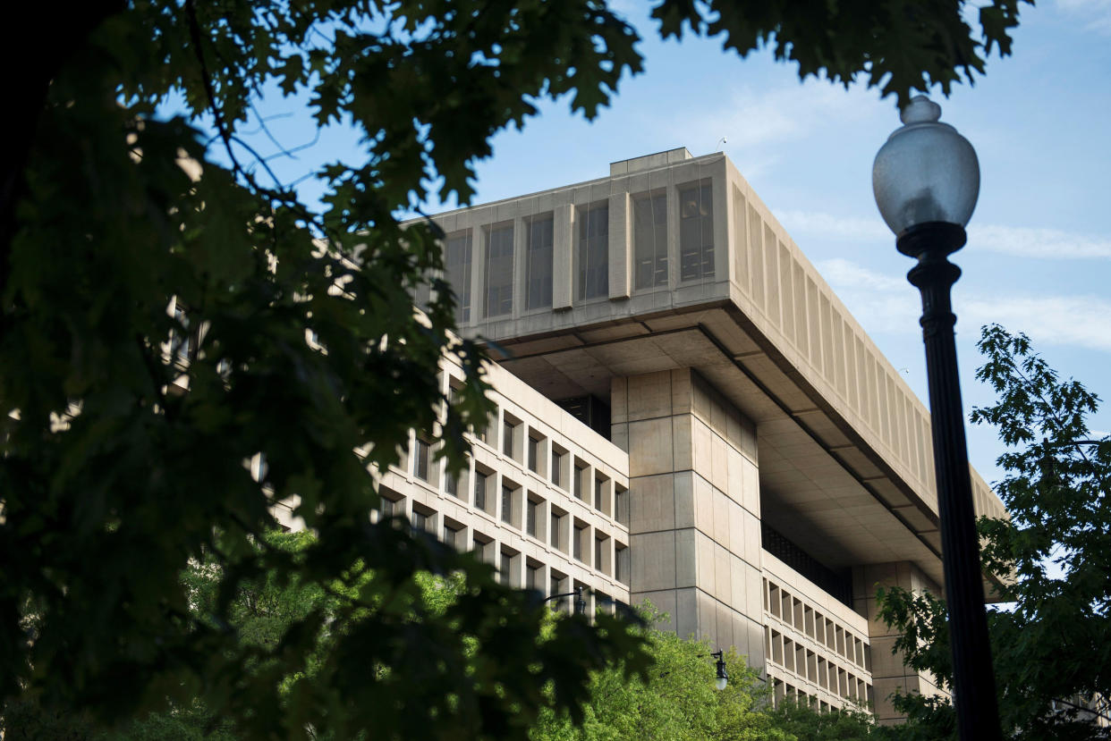 Image: FBI headquarters in Washington (Brendan Smialowski / AFP - Getty Images, file)