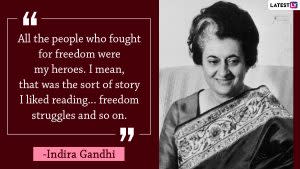 Quotes by Indira Gandhi