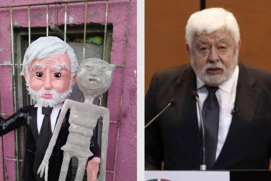 ¡Jaime Maussan se convierte en piñata! Piñatería Ramírez sorprende con su nueva creación 