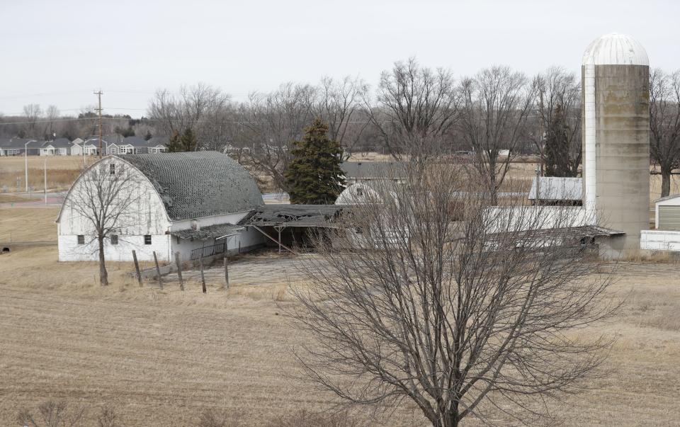 With a passed referendum, a new elementary school would be built at the corner of N. Lightning Drive and E. Edgewood Drive. A small section of the area is pictured.