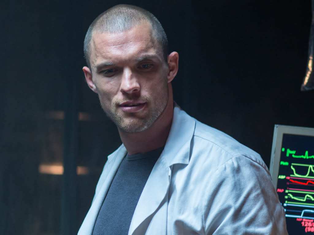 Skrein… is gearing up for a role in the Hellboy reboot, but it’s not without controversy – Credit: Fox