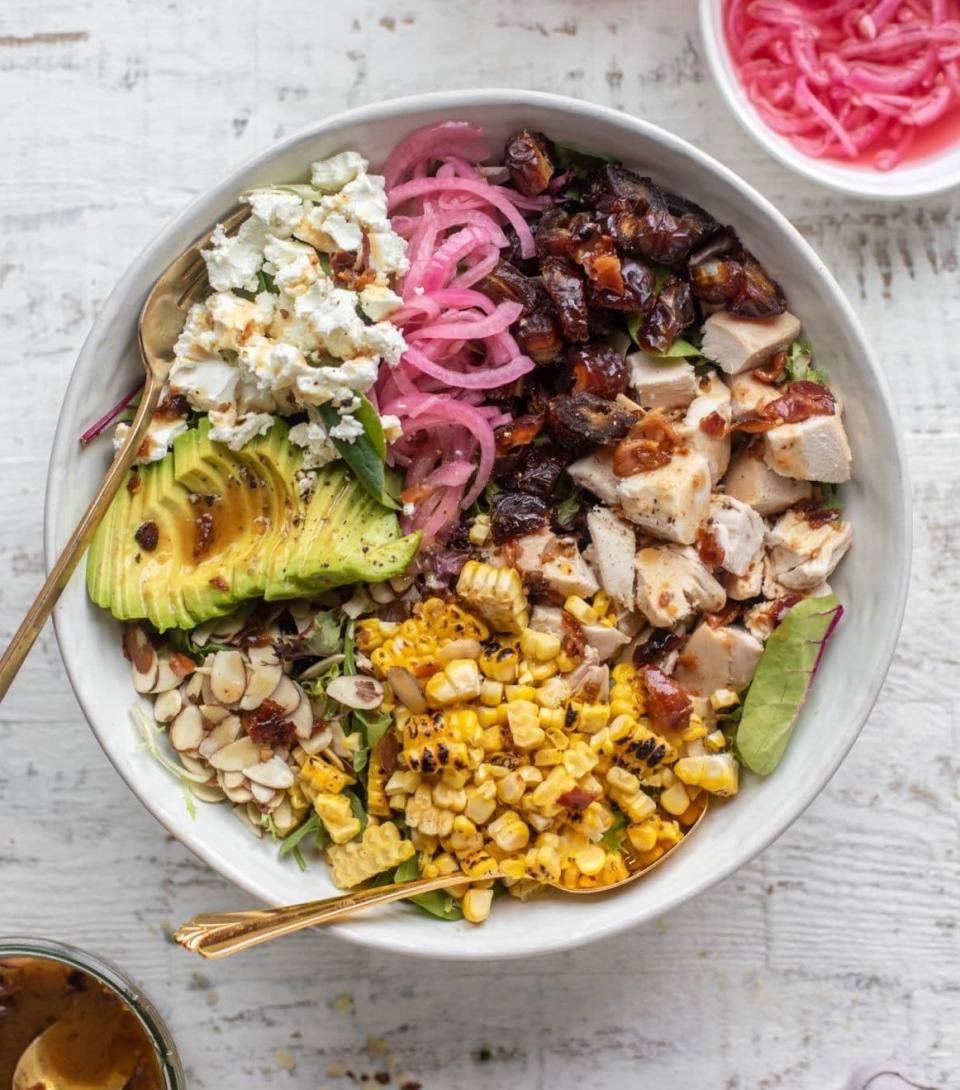 rotisserie chicken in salad