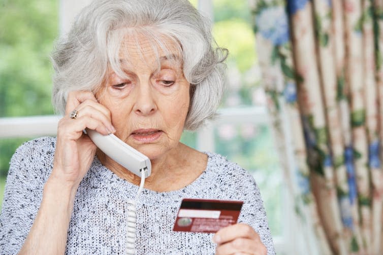 <span class="caption">Research suggests more older people are the victims of scams.</span> <span class="attribution"><a class="link " href="https://www.shutterstock.com/image-photo/mature-couple-shopping-garden-center-293152349?src=oLVOjwdCo_Ea9dSxiENnsA-1-13" rel="nofollow noopener" target="_blank" data-ylk="slk:Speedkinz/Shutterstock;elm:context_link;itc:0;sec:content-canvas">Speedkinz/Shutterstock</a></span>