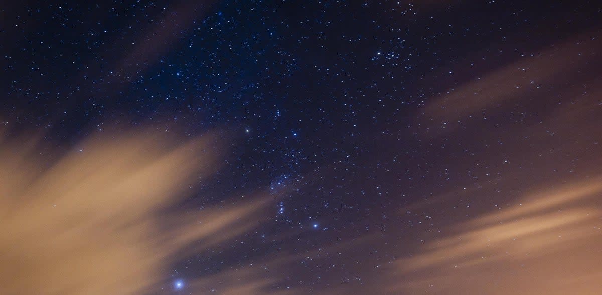 The night sky  (Ben Birchall / PA)